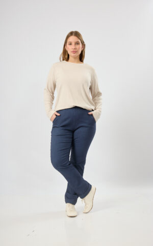 Pantalón bengalina jean botamanga