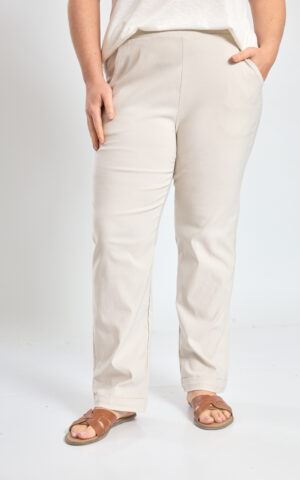 Pantalón de bengalina con botamanga
