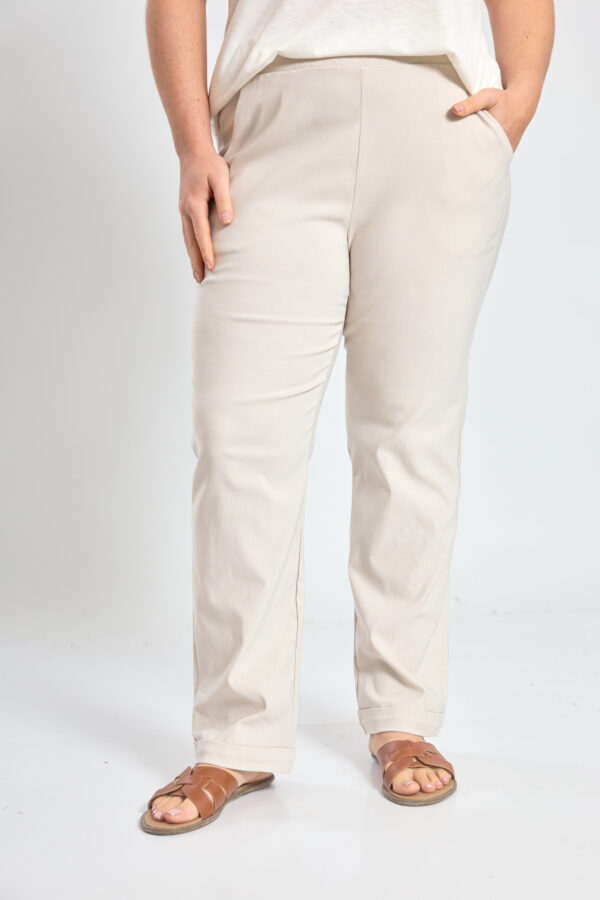 Pantalón de bengalina con botamanga - Tres Angeles mayorista