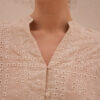 Camisa de broderie escote V - Tres Angeles mayorista