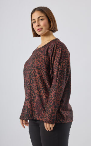 Remeron de microfibra estampado m/ murcielago