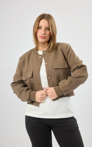 Campera forrada c/ bolsillos