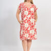 Vestido manga japonesa Derby estampado - Tres Angeles mayorista