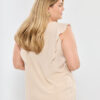 Blusa c/recortes volados broderie - Tres Angeles mayorista