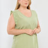 Blusa fibrana c/alas broderie - Tres Angeles mayorista