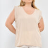 Blusa fibrana c/alas broderie - Tres Angeles mayorista