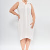 Vestido camisero liso s/manga - Tres Angeles mayorista