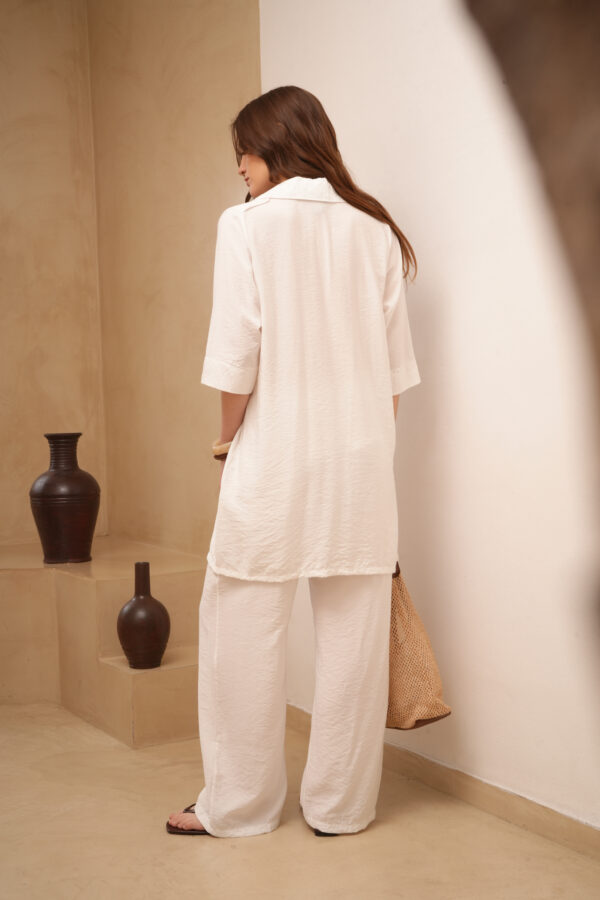Pantalón Emilia lisa con pinzas espalda - Tres Angeles mayorista