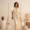 Vestido camisero c/ cinto - Tres Angeles mayorista
