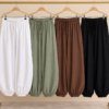 Pantalón globo con elástico ruedo - Tres Angeles mayorista