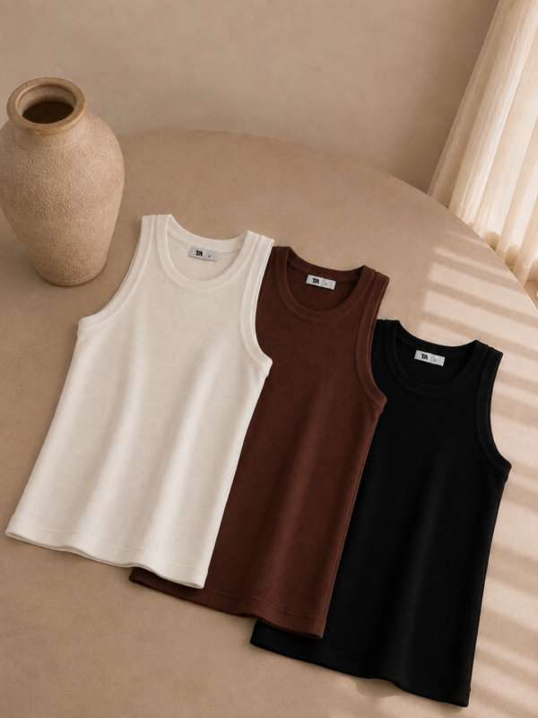 Musculosa tejida - Tres Angeles mayorista