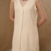 Musculosa larga de bambula combinada bordada - Tres Angeles mayorista