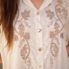 Camisa manga murcielago con botones dorados - Tres Angeles mayorista