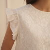 Blusa de broderie forrada con manga volado - Tres Angeles mayorista