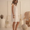 Vestido con aplique en espalda - Tres Angeles mayorista