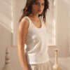 Musculosa clasica de algodón rib - Tres Angeles mayorista