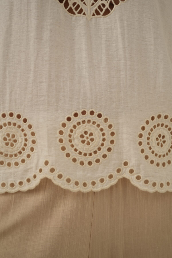 Musculosa evase con diseño bordado - Tres Angeles mayorista