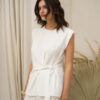 Blusa cey con tira para atar - Tres Angeles mayorista