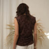 Musculosa m/ japonesa c/ diseño y elástico costados - Tres Angeles mayorista