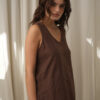 Musculosa evase jackard plano - Tres Angeles mayorista