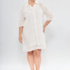 Vestido camisero broderie - Tres Angeles mayorista