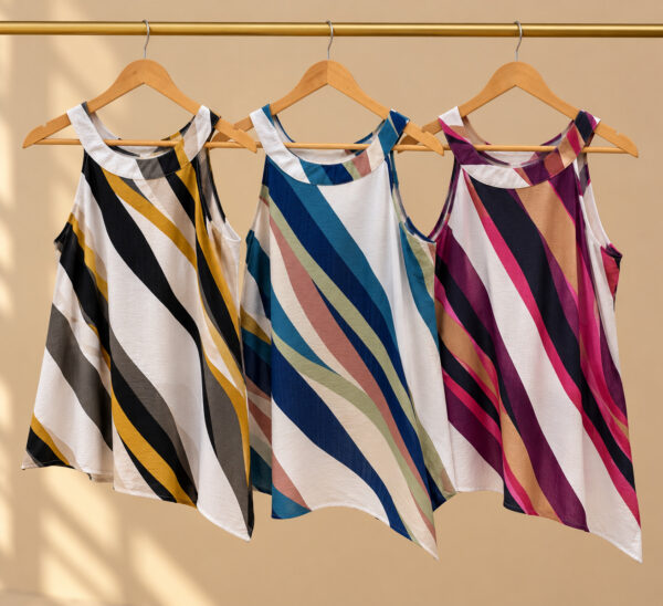 Musculosa corte americano escote redondo - Tres Angeles mayorista