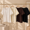 Remera broderie de punto con tira manga - Tres Angeles mayorista