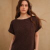 Blusa con brillos manga murcielago - Tres Angeles mayorista