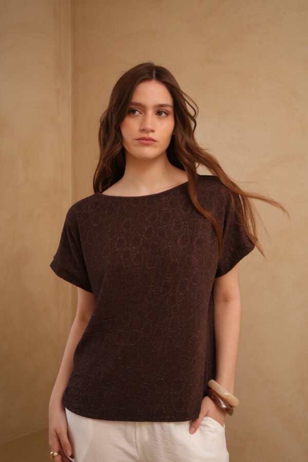 Blusa con brillos manga murcielago - Tres Angeles mayorista