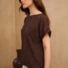Blusa con brillos manga murcielago - Tres Angeles mayorista