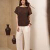 Blusa con brillos manga murcielago - Tres Angeles mayorista