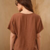 Blusa manga murcielago con tajos derby liso - Tres Angeles mayorista