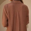 Vestido camisero derby liso con canesu espalda - Tres Angeles mayorista
